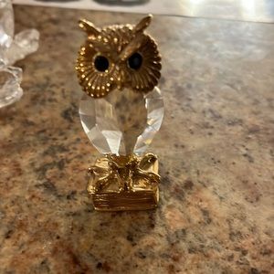 Vintage Crystal owl